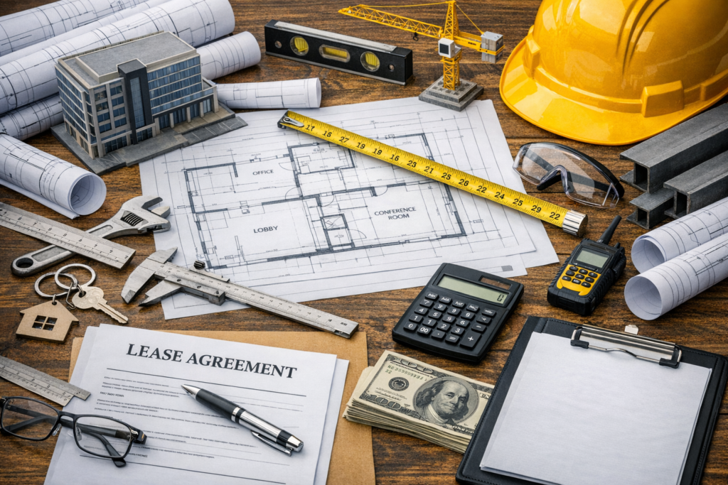 commercial construct